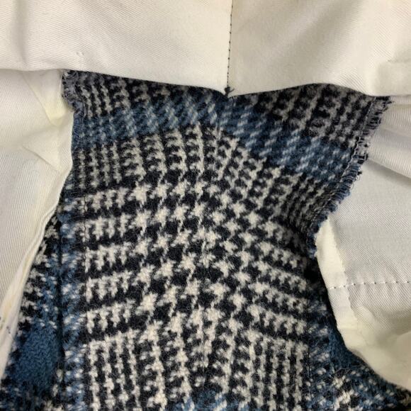 GUCCI Size 38 Black White Blue Glenplaid Wool Notch Lapel Suit - Picture 13 of 13